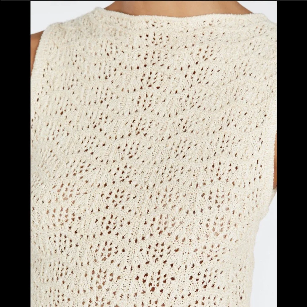 DISSH Gisele Buttermilk Crochet Dress - Picture 4 of 4